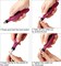 108 Pcs Engraving Tool Kit, Multi-Functional Electric Corded Micro Engraver Etching Pen DIY Rotary Tool for Jewelry Glass Wood Metal Plastic with Scriber, 82 Accessories and 24 Stencils - Red